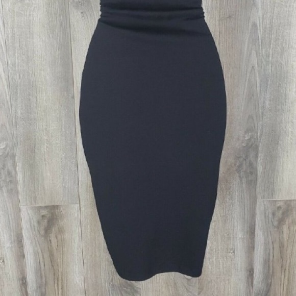 Zenana Black Dress Sleeveless Bodycon Dress Little Black Dress Business Casual - Picture 8 of 11